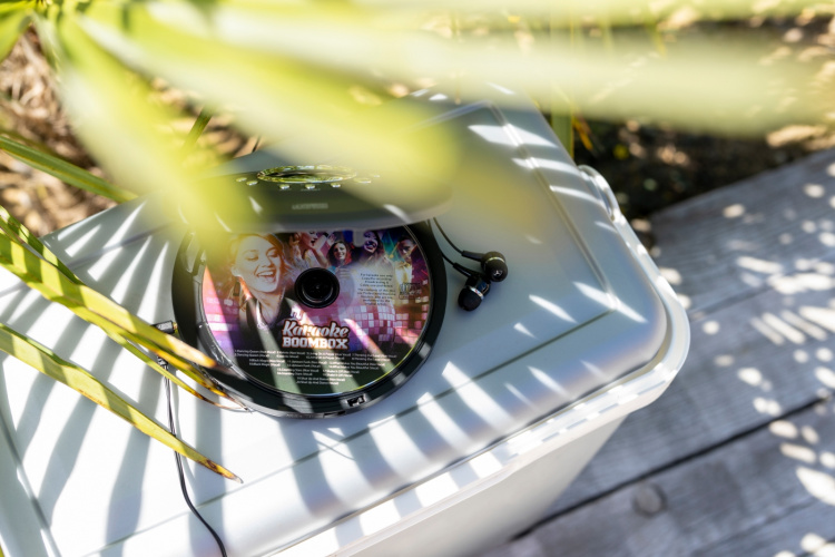 Lenco Discman, jossa on DAB+ FM-radio ladattava akku Harmaa Lenco Discman, jossa on DAB+ FM-radio ladattava akku Harmaa