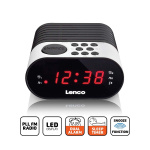 Lenco Kelloradio Valkoinen