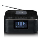 Lenco Stereokelloradio, jossa on DAB+ FM Bluetooth® langaton latausjärjestelmä Lenco Stereokelloradio, jossa on DAB+ FM Bluetooth® langaton latausjärjestelmä