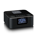 Lenco Stereokelloradio, jossa on DAB+ FM Bluetooth® langaton latausjärjestelmä Lenco Stereokelloradio, jossa on DAB+ FM Bluetooth® langaton latausjärjestelmä