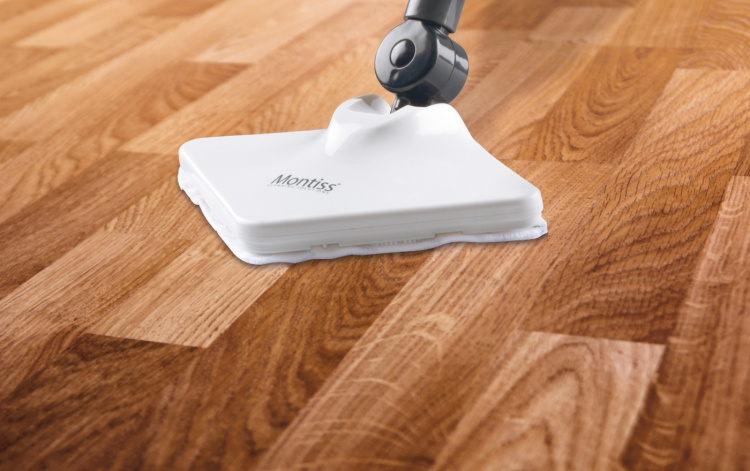 Montiss Höyrymoppi harmaa 350 ml, 4 m johto ja 4 tarviketta Montiss Höyrymoppi harmaa 350 ml, 4 m johto ja 4 tarviketta