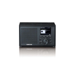 Lenco Mono DAB+ FM-radio Bluetoothilla Musta