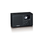 Lenco Mono DAB+ FM-radio Bluetoothilla Musta