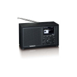 Lenco Mono DAB+ FM-radio Bluetoothilla Musta