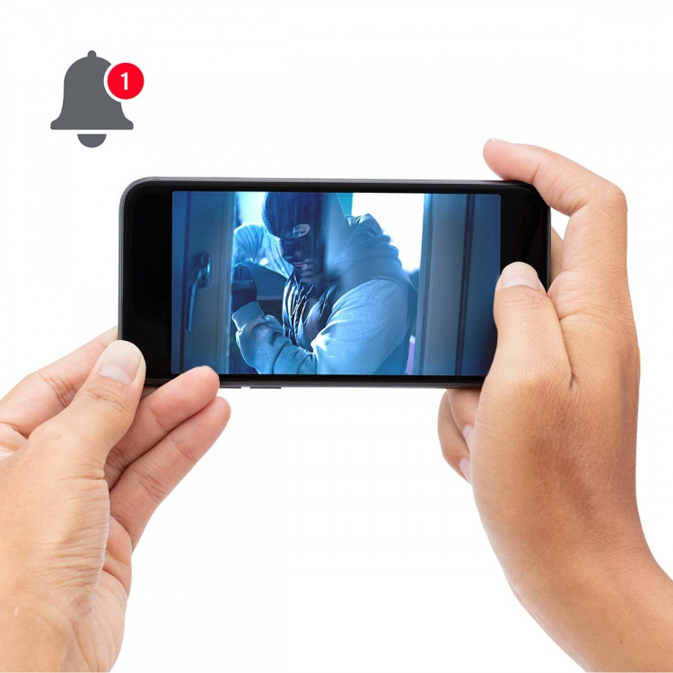 Alecto Sisätilojen Wi-Fi-kamera Valkoinen Alecto Sisätilojen Wi-Fi-kamera Valkoinen