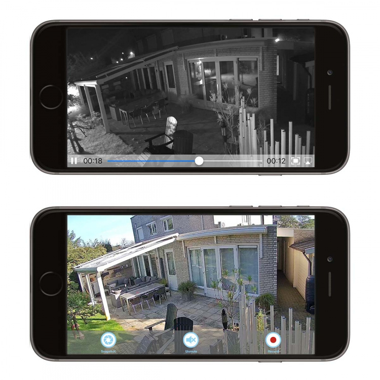 Alecto Ulkona käytettävä Wi-Fi-kamera Musta Alecto Ulkona käytettävä Wi-Fi-kamera Musta