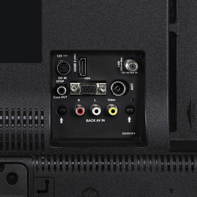 Lenco 24 tuuman Smart HD LED TV Bluetooth® DVD-soitin 12V musta