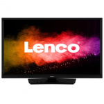Lenco 24 tuuman Smart HD LED TV Bluetooth® DVD-soitin 12V musta