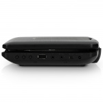 Lenco 9 tuuman kannettava DVD uusi muotoilu kiinnikkeellä Musta Lenco 9 tuuman kannettava DVD uusi muotoilu kiinnikkeellä Musta