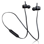 Lenco IPX4 BT magnetic earphones black