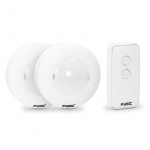 Fysic 2 LED-suuntavaloa kaukosäätimellä Fysic 2 LED-suuntavaloa kaukosäätimellä