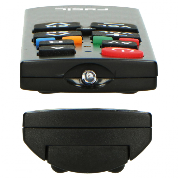 Fysic Yksinkertaistettu yleiskaukosäädin, jossa on suuret painikkeet