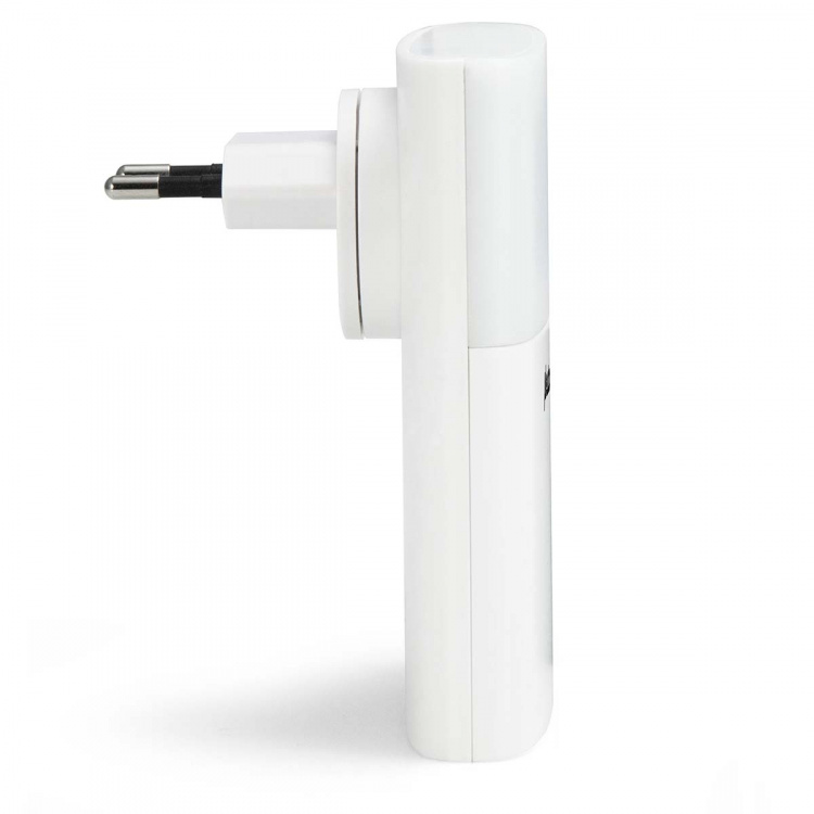 Fysic Langaton ovikello vilkkuvalla valolla Valkoinen Fysic Langaton ovikello vilkkuvalla valolla Valkoinen