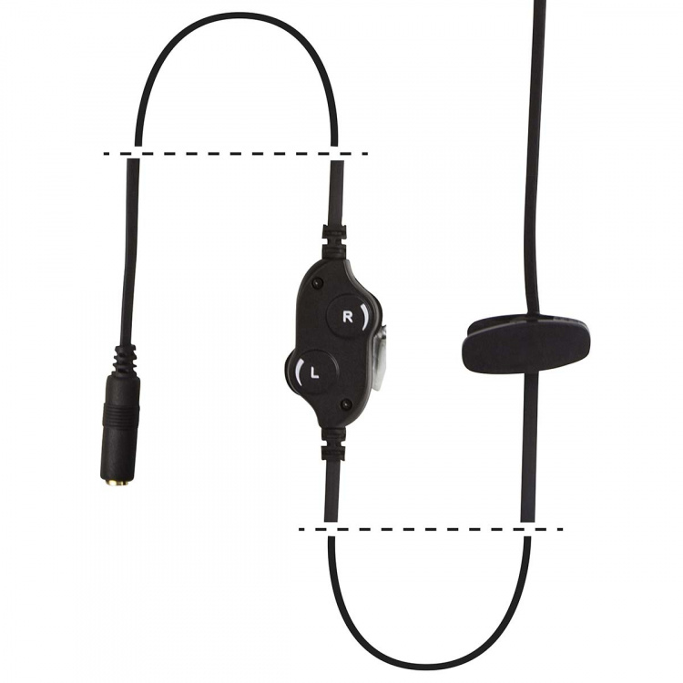 Fysic Kuulokkeet, joissa on äänenvoimakkuuden säätö Fysic Kuulokkeet, joissa on äänenvoimakkuuden säätö