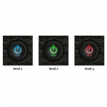 Fysic Langaton lämmitystyyny polvelle vasemmalle