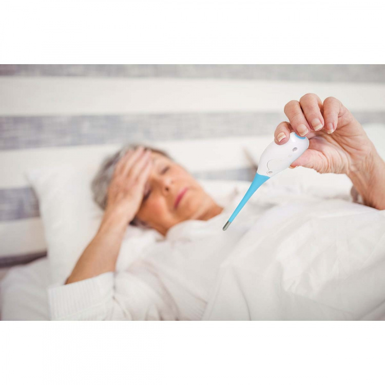 Fysic Lämpömittari suurella valaistulla näytöllä Fysic Lämpömittari suurella valaistulla näytöllä