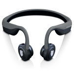 Lenco Bone Conduction Bluetooth-kuulokkeet Musta