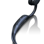 Lenco Bone Conduction Bluetooth-kuulokkeet Musta
