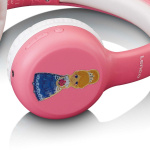 Lenco Taitettavat lasten Bluetooth®-kuulokkeet Pinkki Lenco Taitettavat lasten Bluetooth®-kuulokkeet Pinkki