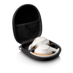 Lenco Langattomat Bluetooth®-kuulokkeet aktiivisella melunvaimennuksella ja sisäänrakennetuilla mikrofoneilla Harmaa / Valkoinen Lenco Langattomat Bluetooth®-kuulokkeet aktiivisella melunvaimennuksella ja sisäänrakennetuilla mikrofoneilla Harmaa / Valkoinen