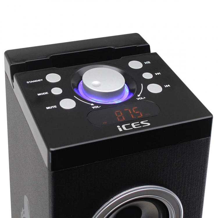 ICES Speakertower Bluetooth®, PLL FM-radio, USB- ja SD-soitin ICES Speakertower Bluetooth®, PLL FM-radio, USB- ja SD-soitin