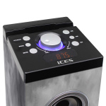 ICES Speakertower Bluetooth®, PLL FM-radio, USB- ja SD-soitin ICES Speakertower Bluetooth®, PLL FM-radio, USB- ja SD-soitin
