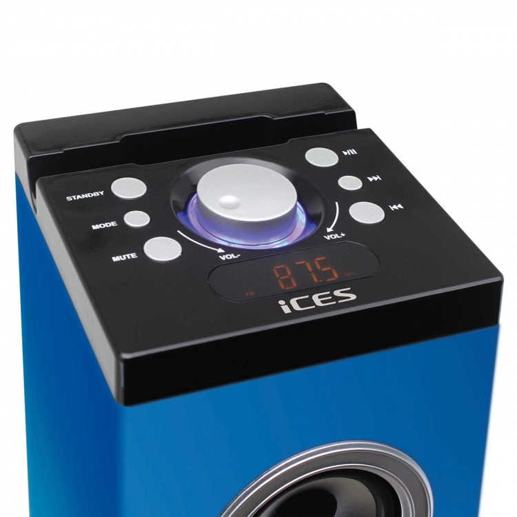 ICES Speakertower Bluetooth®, PLL FM-radio, USB- ja SD-soitin ICES Speakertower Bluetooth®, PLL FM-radio, USB- ja SD-soitin