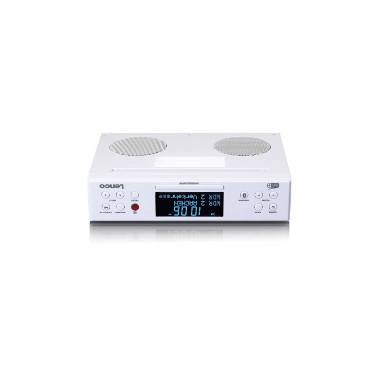 Lenco DAB+/FM-keittiöradio Bluetooth® LED-valaistuksella ja ajastimella Valkoinen Lenco DAB+/FM-keittiöradio Bluetooth® LED-valaistuksella ja ajastimella Valkoinen