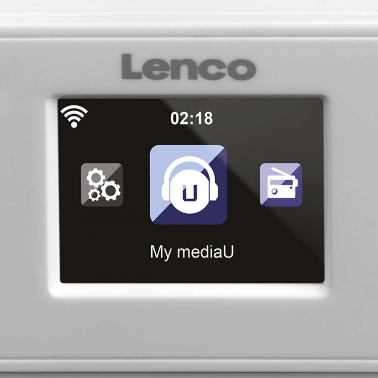 Lenco Keittiön internet-radio FM Valkoinen Lenco Keittiön internet-radio FM Valkoinen