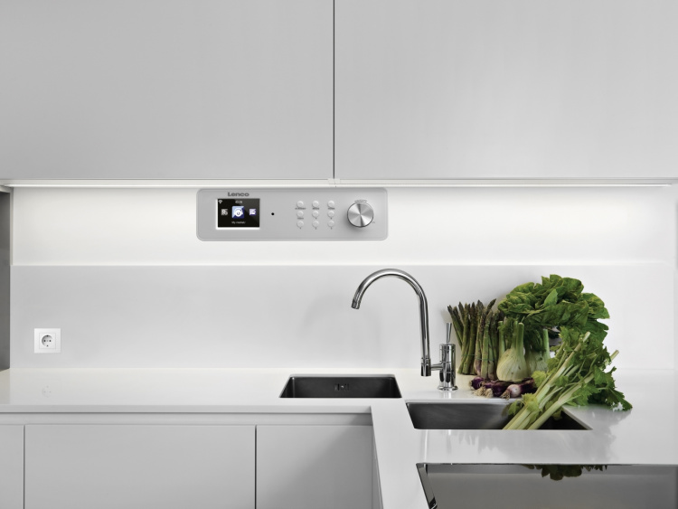 Lenco Keittiön internet-radio FM Valkoinen Lenco Keittiön internet-radio FM Valkoinen