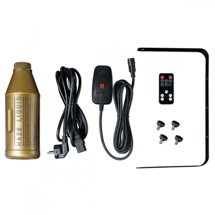 Lenco LED and FOG machine with 1 L liquid and r.c