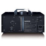 Lenco LED and FOG machine with 1 L liquid and r.c