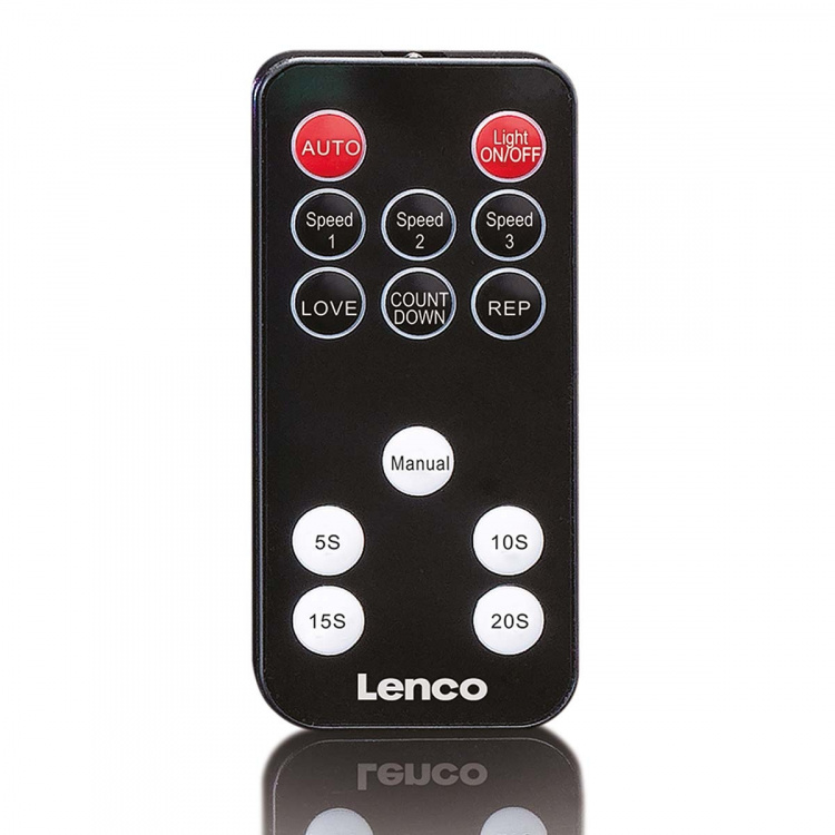 Lenco LED and FOG machine with 1 L liquid and r.c