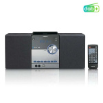 Lenco Micro-setti, jossa on DAB+/FM/CD/Bluetooth® ja USB-soitin - Musta Lenco Micro-setti, jossa on DAB+/FM/CD/Bluetooth® ja USB-soitin - Musta