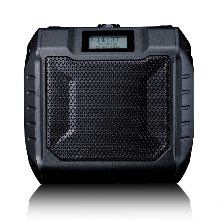 Lenco Tehokas kannettava DAB+/FM-radio Bluetooth® IPX5-vedenkestävyydellä Harmaa Lenco Tehokas kannettava DAB+/FM-radio Bluetooth® IPX5-vedenkestävyydellä Harmaa