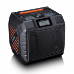 Lenco Tehokas kannettava DAB+/FM-radio Bluetooth® IPX5-vedenkestävyydellä Harmaa Lenco Tehokas kannettava DAB+/FM-radio Bluetooth® IPX5-vedenkestävyydellä Harmaa