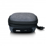 Lenco Kotelo, jossa on sisäänrakennettu virtapankki Harmaa