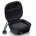 Lenco Kotelo, jossa on sisäänrakennettu virtapankki Harmaa