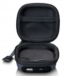 Lenco Kotelo, jossa on sisäänrakennettu virtapankki Harmaa