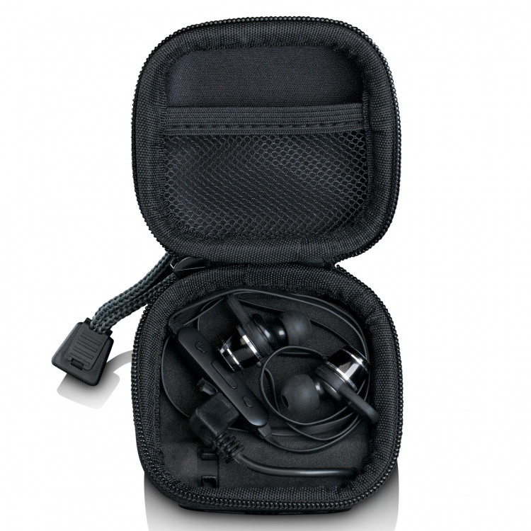 Lenco Kotelo, jossa on sisäänrakennettu virtapankki Harmaa