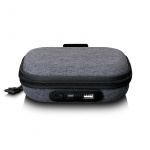 Lenco Kotelo, jossa on sisäänrakennettu powerbank Harmaa Lenco Kotelo, jossa on sisäänrakennettu powerbank Harmaa