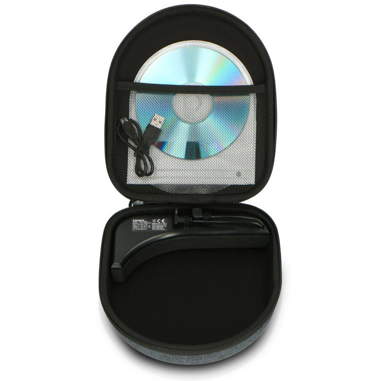 Lenco Powerbank kotelo Discman 5000mah Harmaa Lenco Powerbank kotelo Discman 5000mah Harmaa