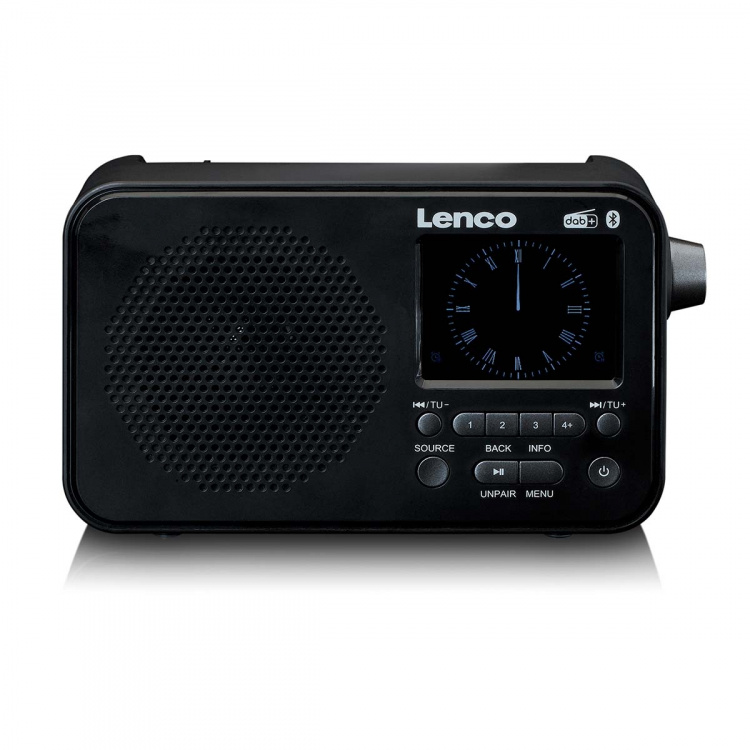 Lenco Kannettava DAB+ FM-radio Bluetooth®:lla 2,4