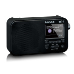 Lenco Kannettava DAB+ FM-radio Bluetooth®:lla 2,4
