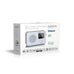 Lenco Kannettava DAB+ FM-radio Bluetooth®:lla 2,4