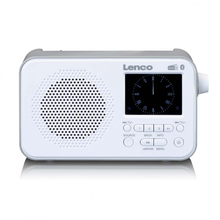 Lenco Kannettava DAB+ FM-radio Bluetooth®:lla 2,4