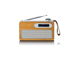 Lenco Kannettava DAB+-radio Bluetooth®:lla Ympäristöystävällinen bambu Lenco Kannettava DAB+-radio Bluetooth®:lla Ympäristöystävällinen bambu