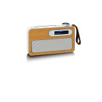 Lenco Kannettava DAB+-radio Bluetooth®:lla Ympäristöystävällinen bambu Lenco Kannettava DAB+-radio Bluetooth®:lla Ympäristöystävällinen bambu