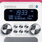 Lenco Kannettava DAB+ FM-radio Bluetooth®:llä ja AUX-liitännällä, ladattava akku Valkoinen Lenco Kannettava DAB+ FM-radio Bluetooth®:llä ja AUX-liitännällä, ladattava akku Valkoinen