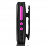 Lenco MP3/4-soitin, jossa on askelmittari 4GB Vaaleanpunainen Lenco MP3/4-soitin, jossa on askelmittari 4GB Vaaleanpunainen